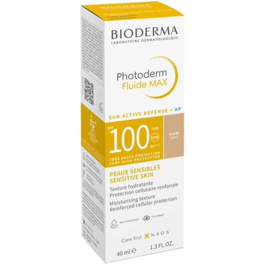 بيوديرما واقي شمس فوتوديرم ماكس فلويد SPF+100 للبشرة الحساسة - 40 مل