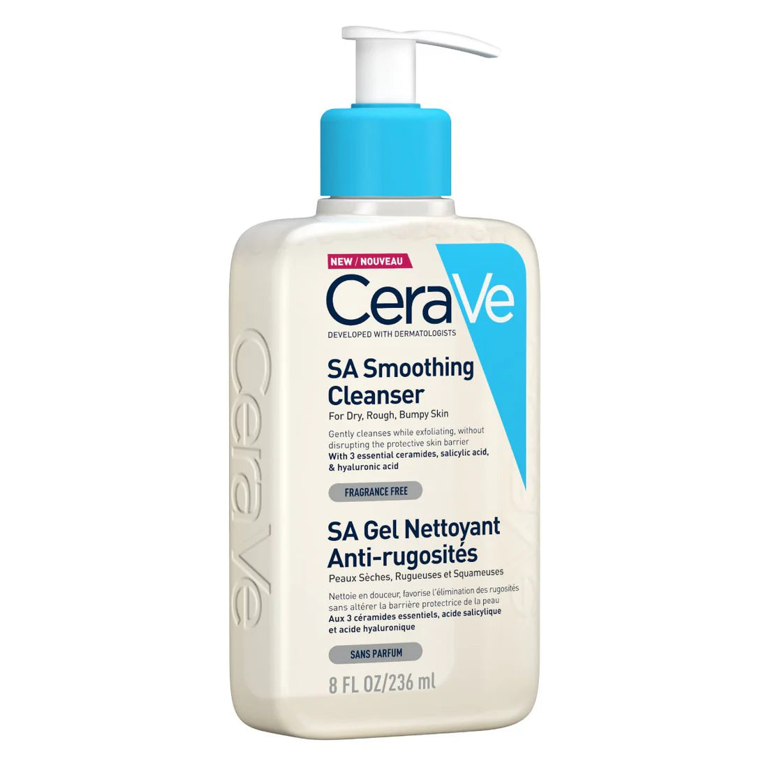 CeraVe, SA Cleanser, for Dry, Rough Skin, Fragrance Free - 236 ml
