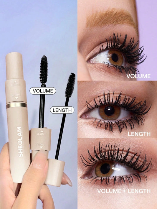 ماسكارا 2 في 1 من لاش بيستيس لتكثيف الرموش برأسين