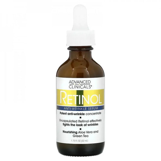 Advanced Clinicals Retinol Anti-Wrinkle Serum - 52ml