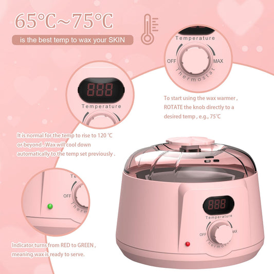 جهاز هو سخان شمع لإزالة الشعر من نوع Love .Wax AX911