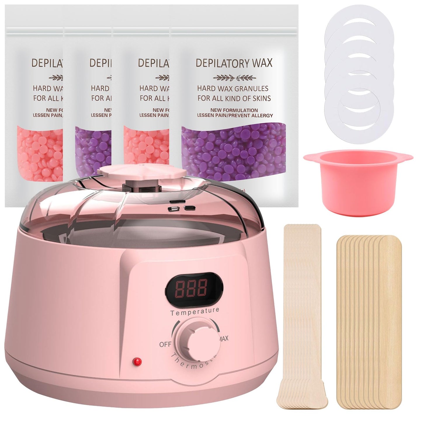 جهاز هو سخان شمع لإزالة الشعر من نوع Love .Wax AX911