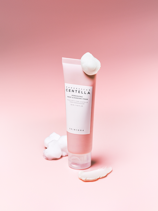 رغوة سنتيلا SKIN1004 رغوة مدغشقر سنتيلا بورمييزينغ للتنظيف العميق 125 مل