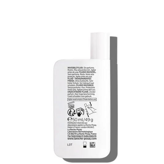 La Roche-Posay Anthelios UVMune 400 Invisible Fluid SPF50+
Ultra UVA (long-wave) protection from La Roche-Posay