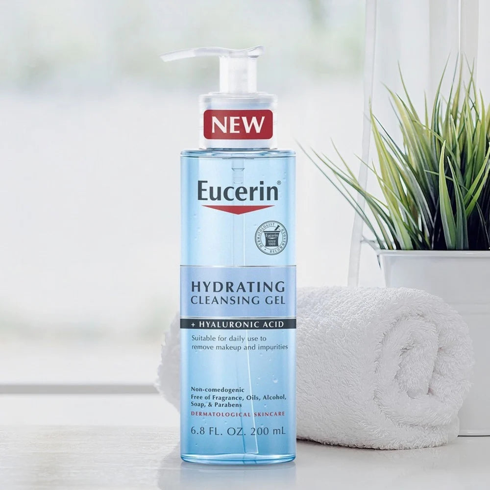 Eucerin Hydrating Cleansing Gel with Hyaluronic Acid 200ml