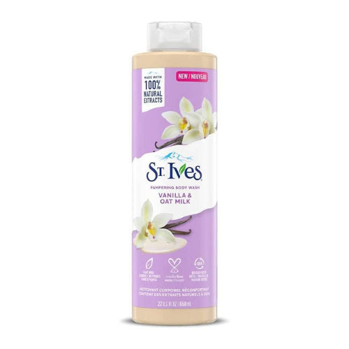 St. Ives Oatmeal & Vanilla Soothing Body Wash - 650 ml
