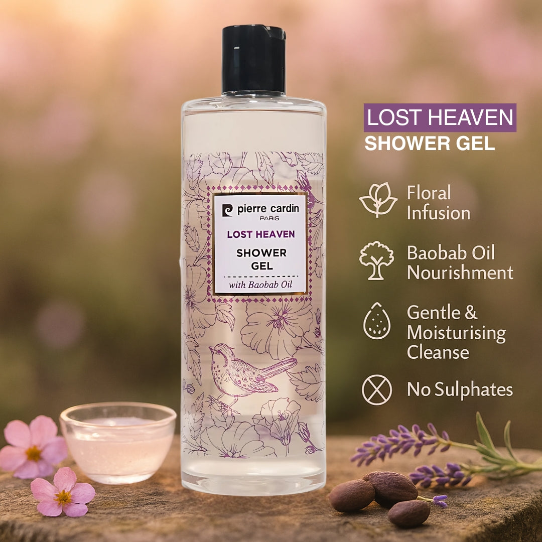 Pierre Cardin Paris Shower Gel Enriched with Baobab Oil 400