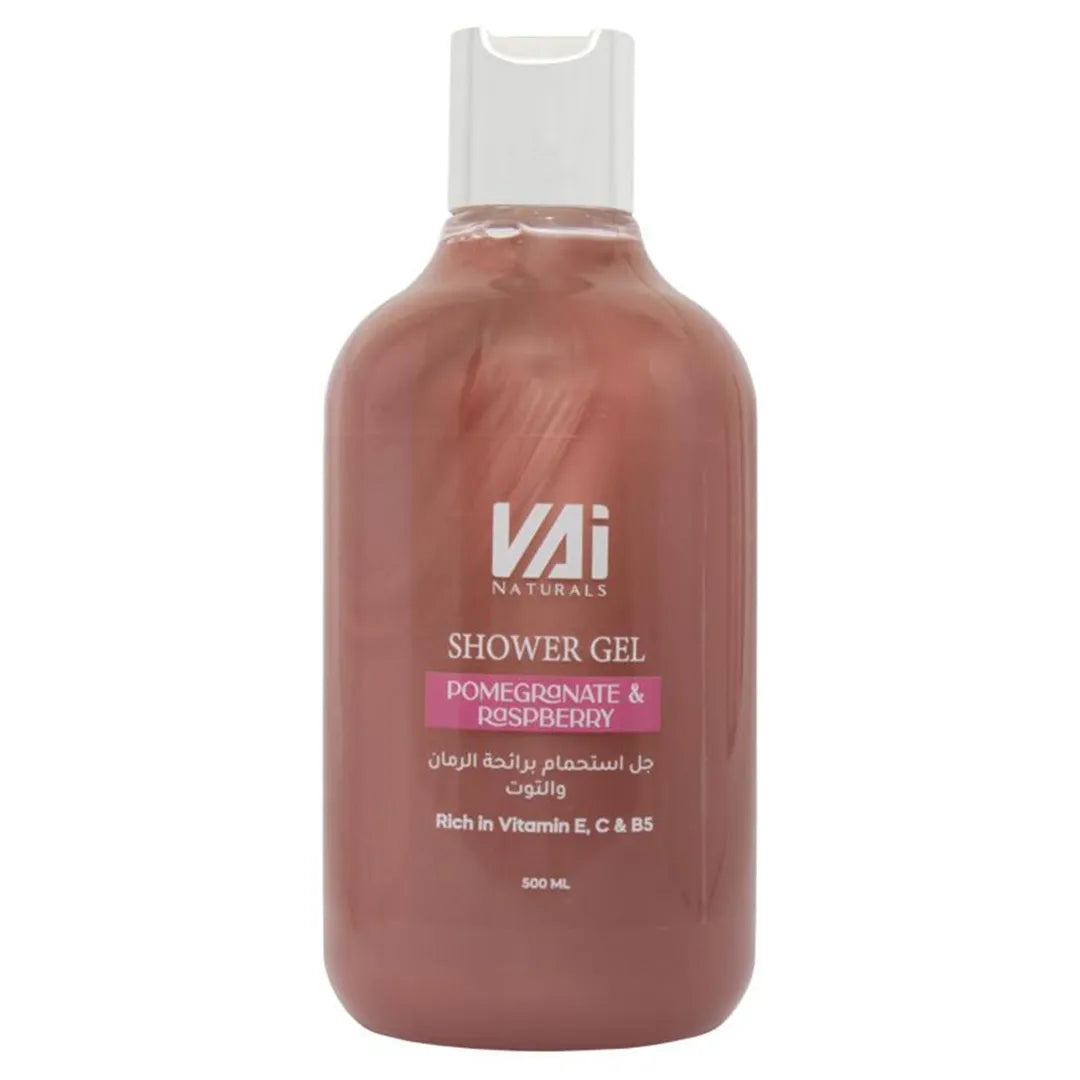جل استحمام فاي بالرمان والتوت 500 مل من
VAI NATURALS