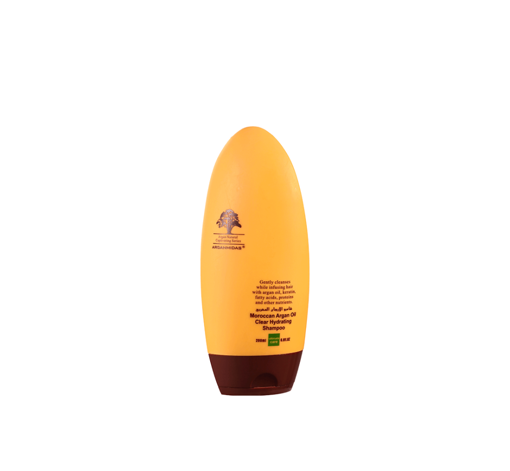 Arganmidas Moroccan Argan Oil Shampoo for Treated, Dry, and Damaged Hair - 450ml
