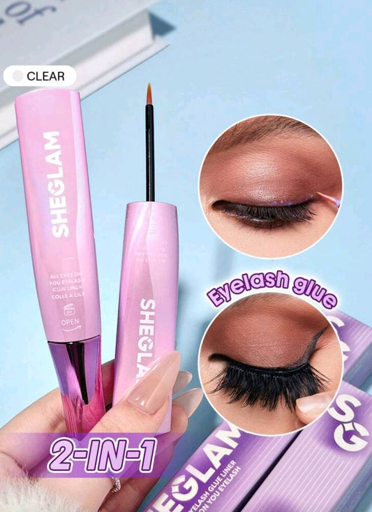 محدد عيون ولاصق رموش من ماركة شيغلام (SHEGLAM)،