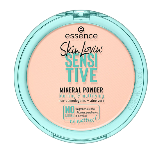 Skin Loving Mineral Powder for Sensitive Skin, 9g, Translucent Shade 01