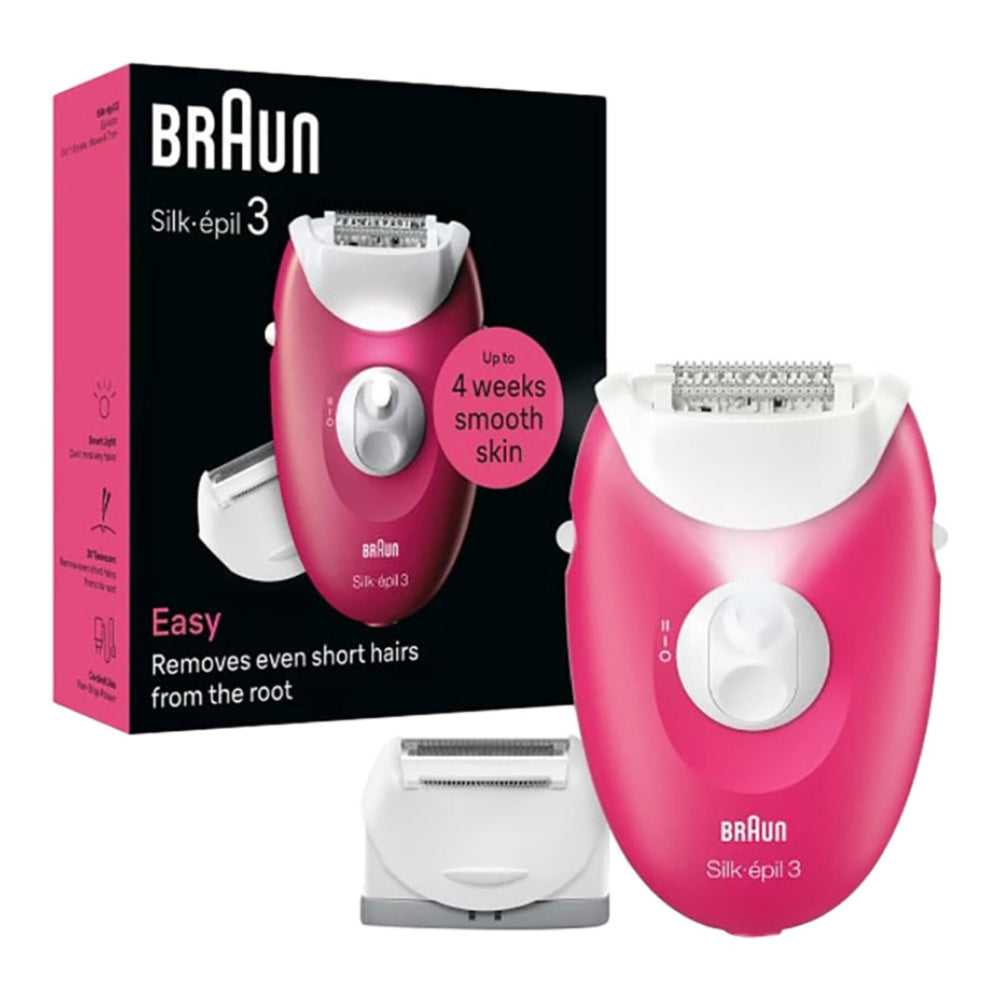 براون سيلك الة ازالة الشعر 3 في 1