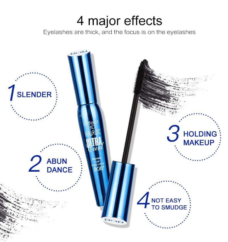 BOB 3D Effect Max Ultra Curl Mascara is an ideal choice
