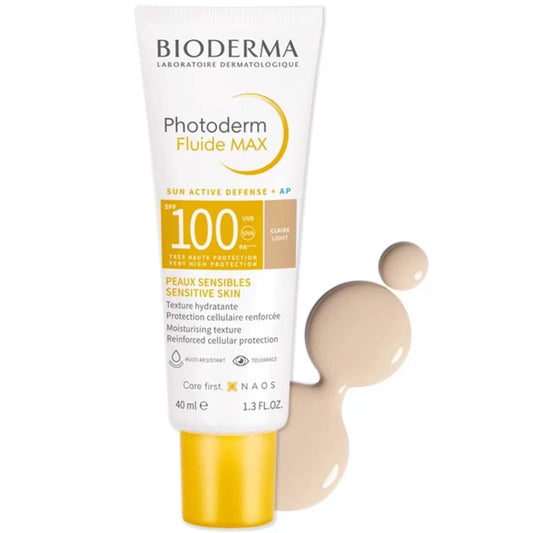 بيوديرما واقي شمس فوتوديرم ماكس فلويد SPF+100 للبشرة الحساسة - 40 مل