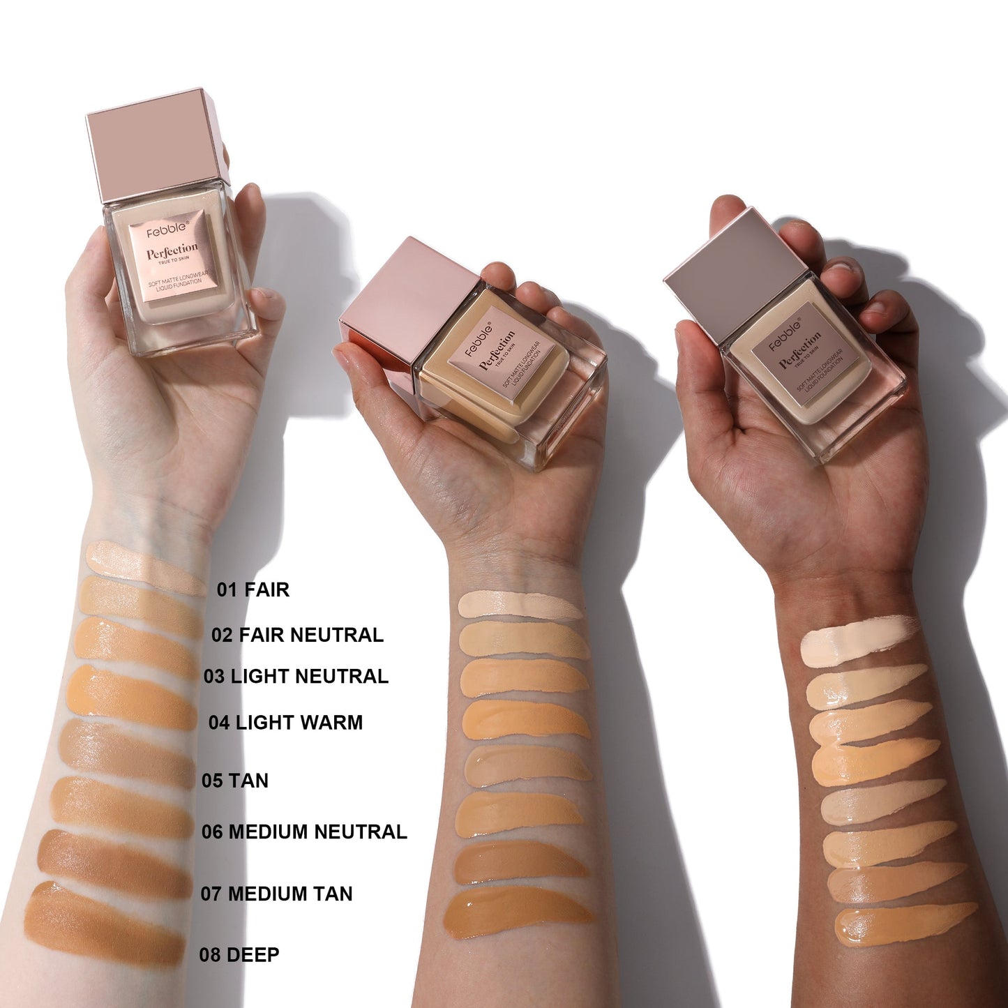 Smooth, long-wear matte liquid foundation