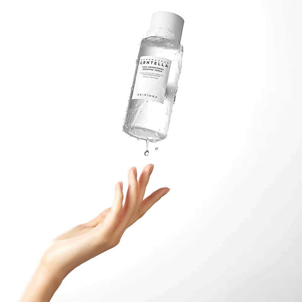 تونر مدغشقر سنتيلا لتفتيح وتوحيد لون البشرة من سكين1004 - 210مل