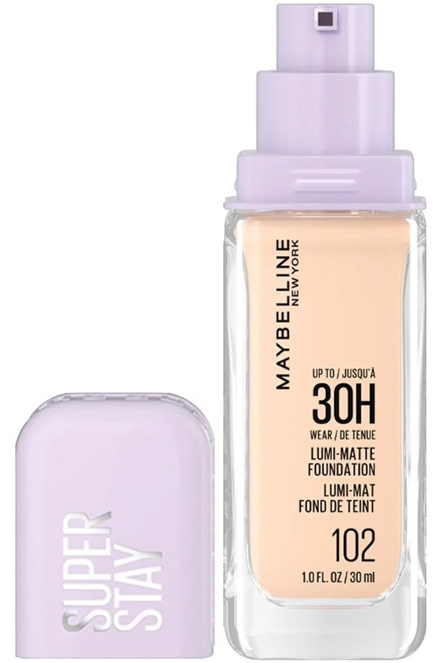 كريم أساس ميبلين سوبر ستاي لومي-مات (Maybelline Super Stay Lumi-Matte Foundation) ب