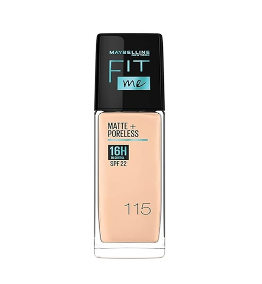 Maybelline Fit Me Matte & Poreless Foundation 30ml - Glass
