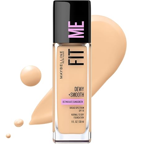 Maybelline New York Fit Me Matte Foundation, 30ml