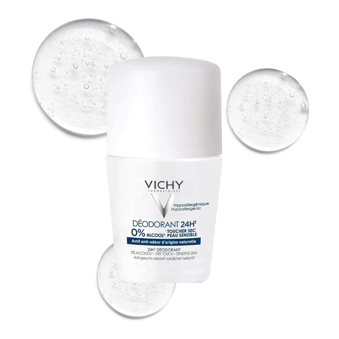Vichy Alcohol-Free Dry Deodorant for Sensitive Skin – 50ml