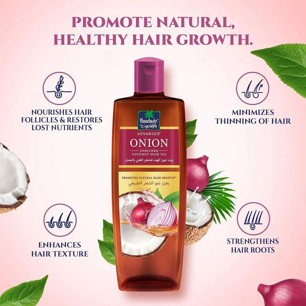 Parachute Original Coconut Onion Enriched Hair Oil - 200ml
