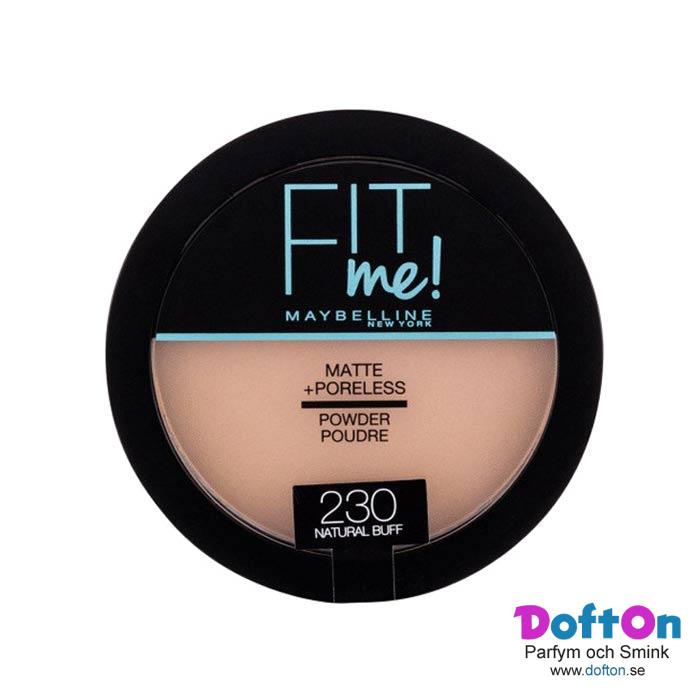 Maybelline Fit Me Powder to set makeup and minimize pores