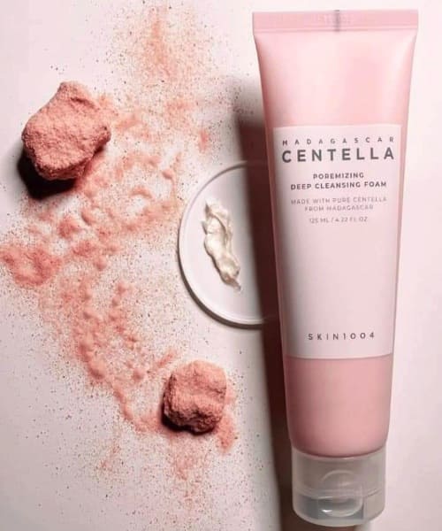 رغوة سنتيلا SKIN1004 رغوة مدغشقر سنتيلا بورمييزينغ للتنظيف العميق 125 مل