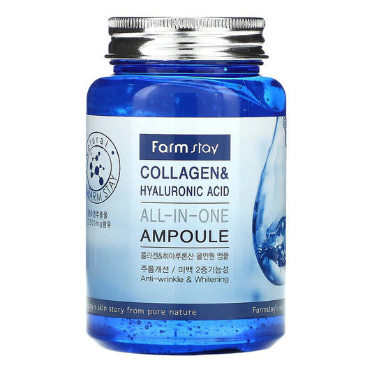 Farm Stay Collagen & Hyaluronic Acid All-in-one Ampoule - 250ml