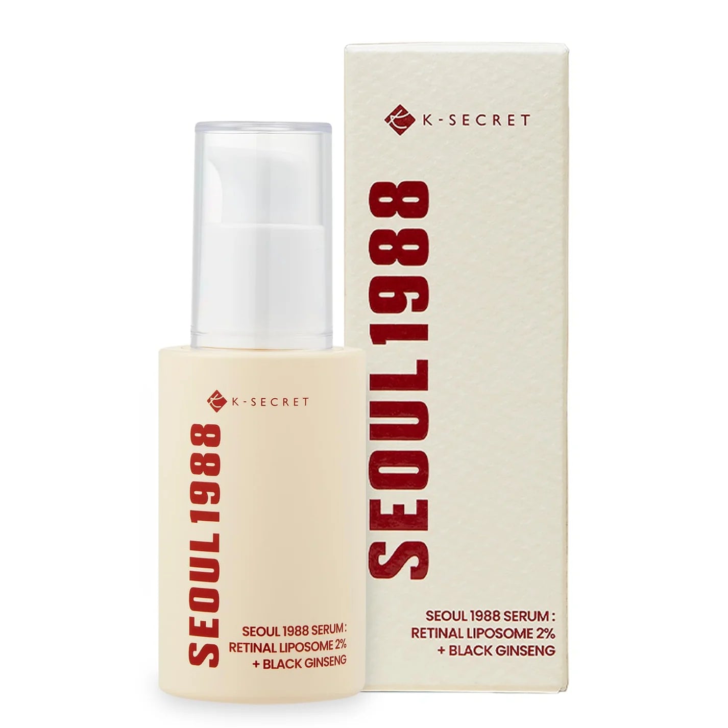 K-Secret Retinal Liposome 2% + Black Ginseng Care Serum - 30ml