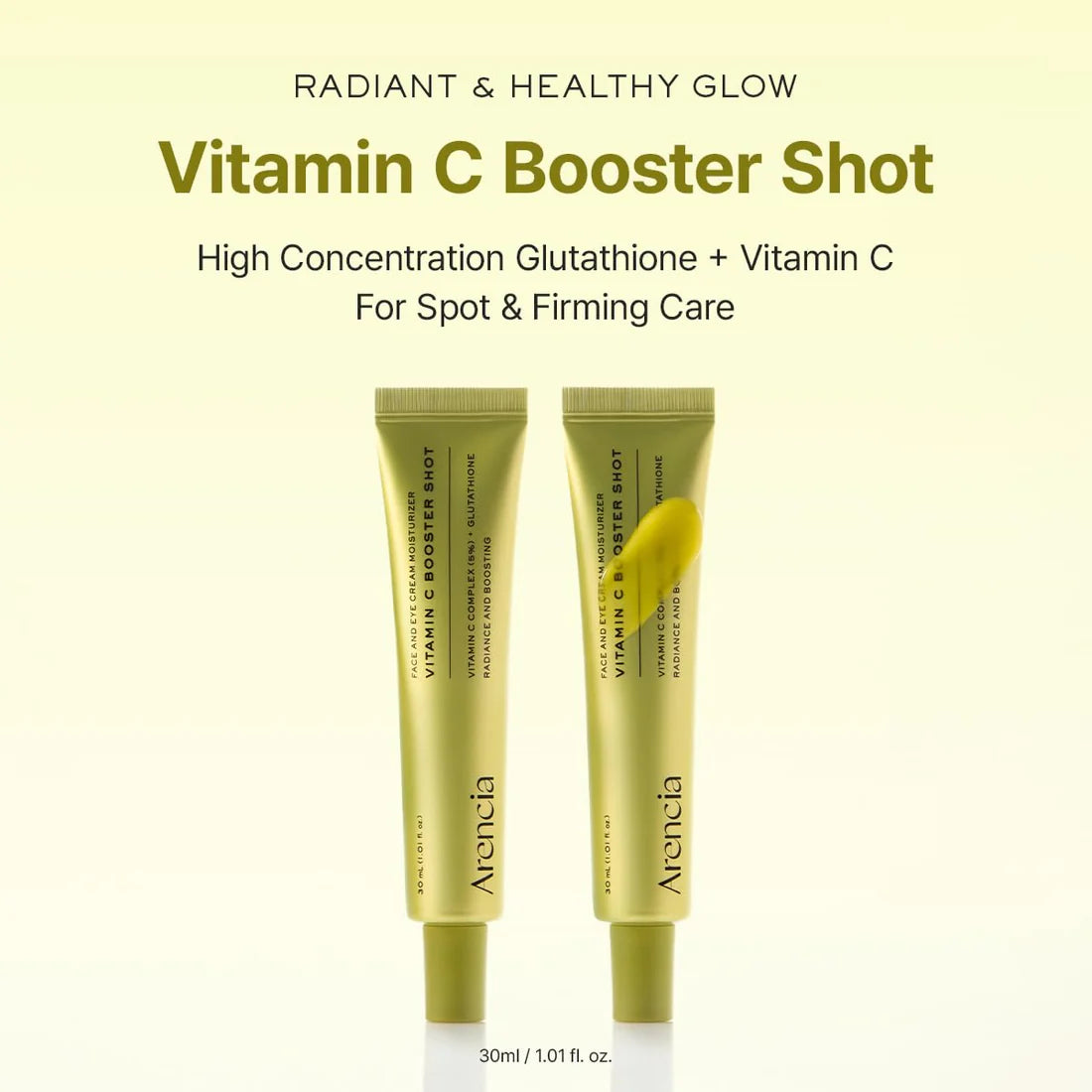Arensia Vitamin C Booster Injection for Skin Brightening and Anti-Wrinkle – 30ml