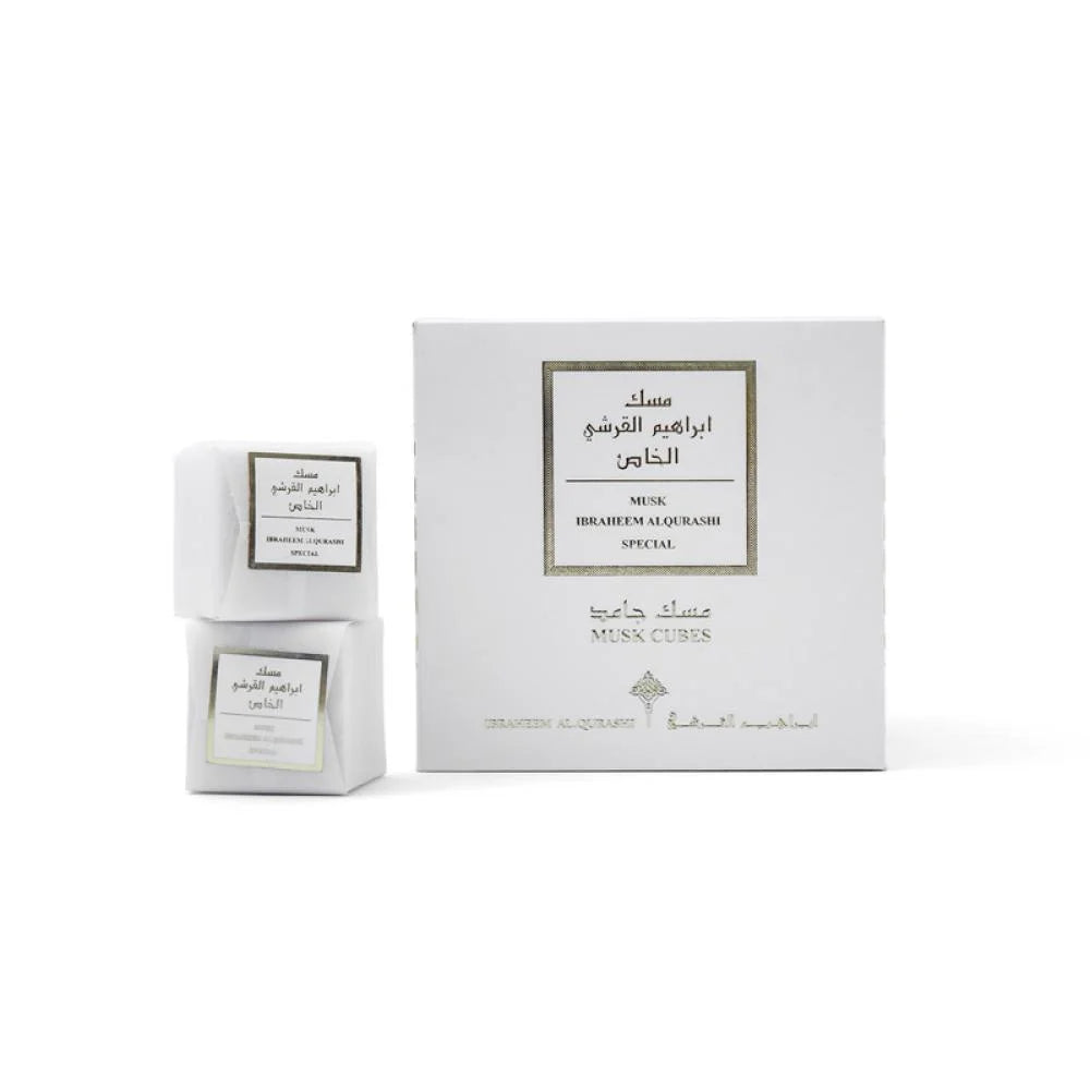 مكعبات المسك – أبيض