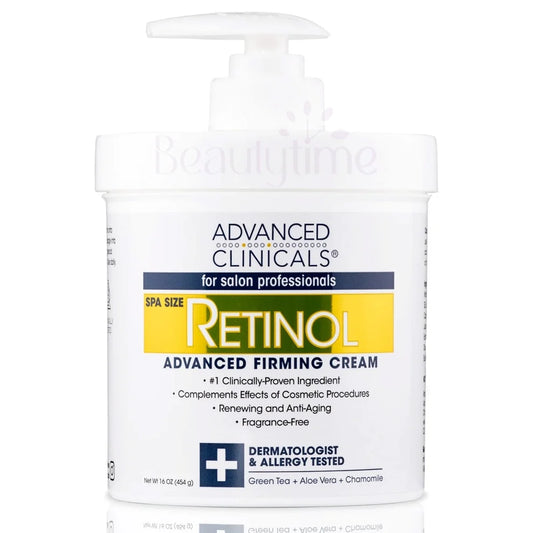 Advanced Clinicals Retinol Firming Cream - 454g