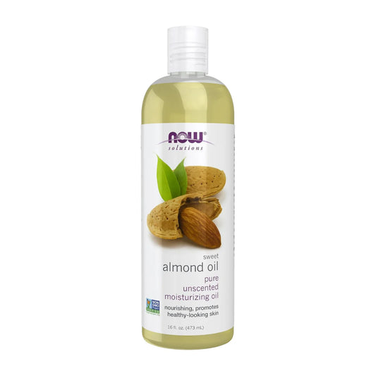 زيت اللوز الحلو النقي غير المعطر من ناو سوليوشنز