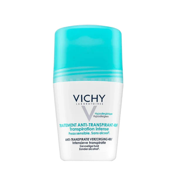Vichy Alcohol-Free Dry Deodorant for Sensitive Skin – 50ml