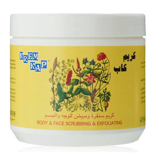 Cream Cap Face and Body Scrub & Whitener - 500g