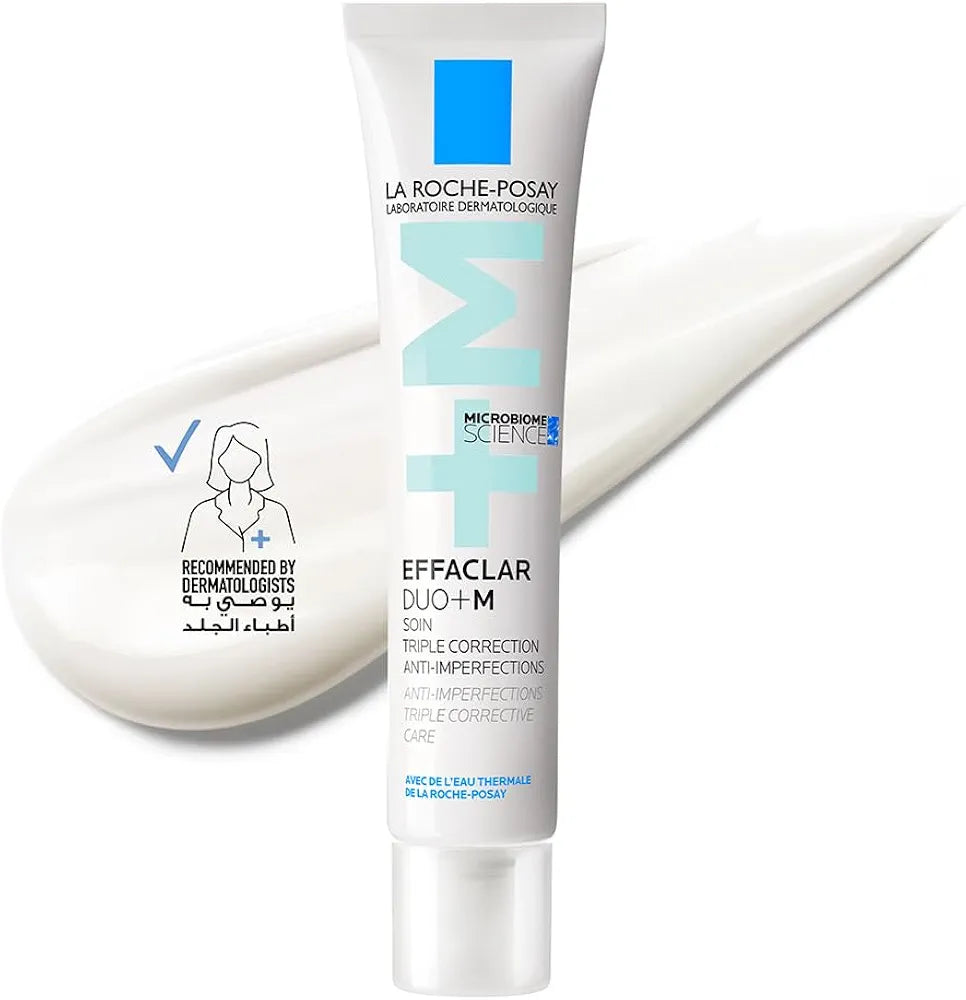 La Roche-Posay face cream, moisturizing for oily skin, treats blemishes, blackheads and acne scars, 40 ml