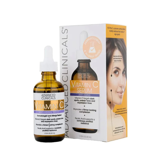 Advanced Clinicals Vitamin C Serum for Brightening and Anti-Aging - 52ml