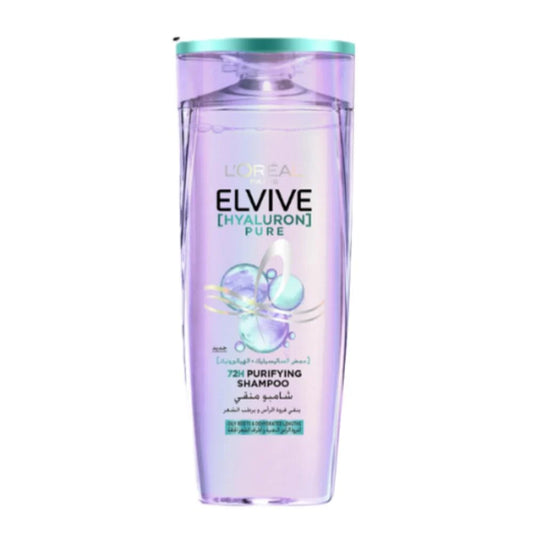 L'Oréal Elvive Hyaluron Pure Purifying Shampoo - 400ml