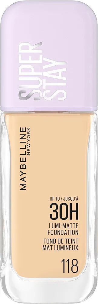 كريم أساس ميبلين سوبر ستاي لومي-مات (Maybelline Super Stay Lumi-Matte Foundation) ب