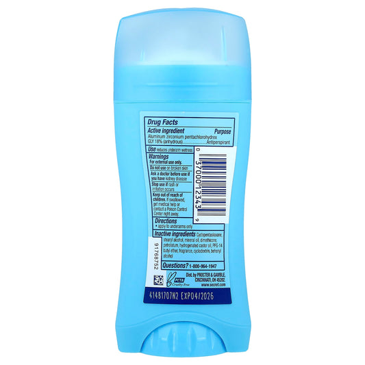 Secret, Antiperspirant/Deodorant, pH Balanced, Invisible Solid, Powder Fresh, (73 g)