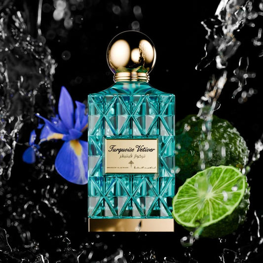 Turquoise Vetiver Ibrahim Al-Qurashi