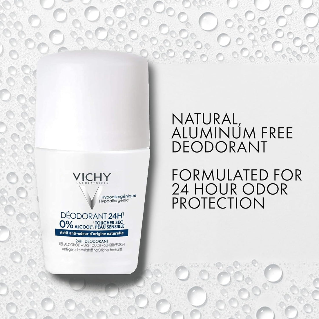 Vichy Alcohol-Free Dry Deodorant for Sensitive Skin – 50ml