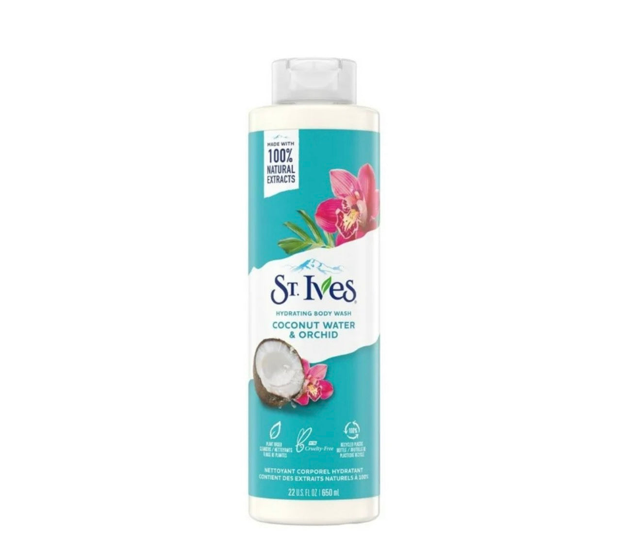St. Ives Body Wash Coconut Water & Orchid 650ml