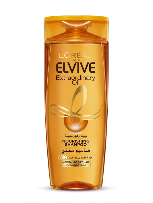 L'Oréal Paris Elvive Extraordinary Oil Nourishing Shampoo for Normal to Dry Hair 400ml