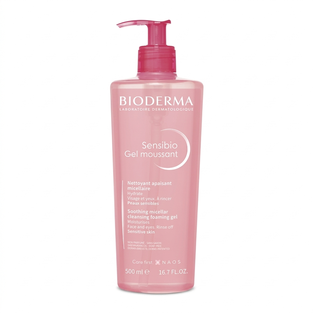 Bioderma Sensibio Foaming Gel for Cleansing Sensitive Skin - 500ml