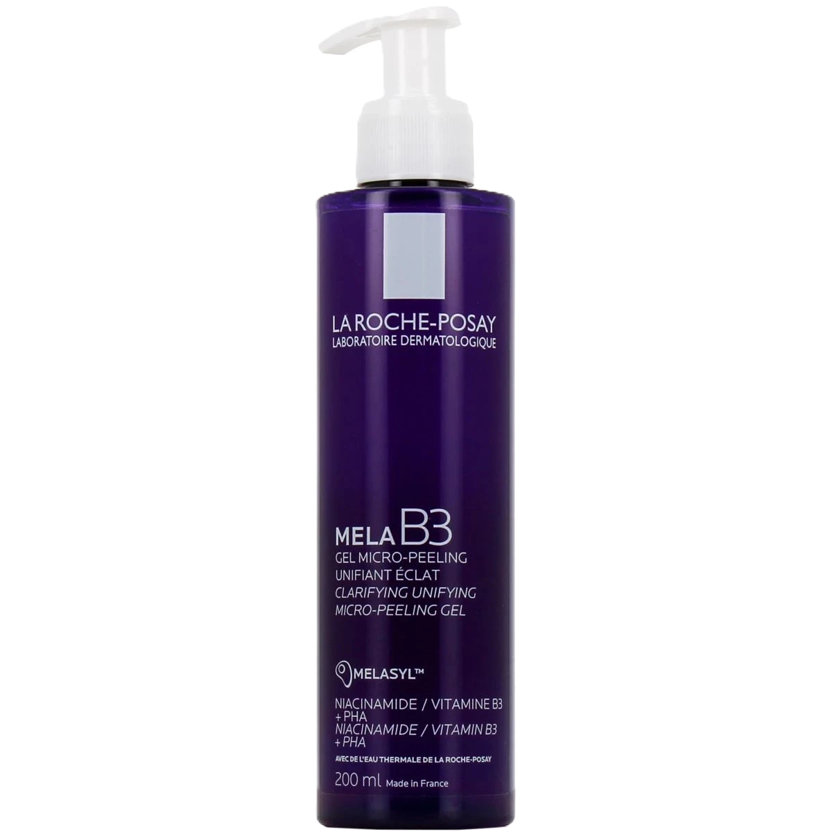La Roche-Posay Mela B3 Dark Spot Corrector Cleanser with Niacinamide for All Skin Types, 200 ml