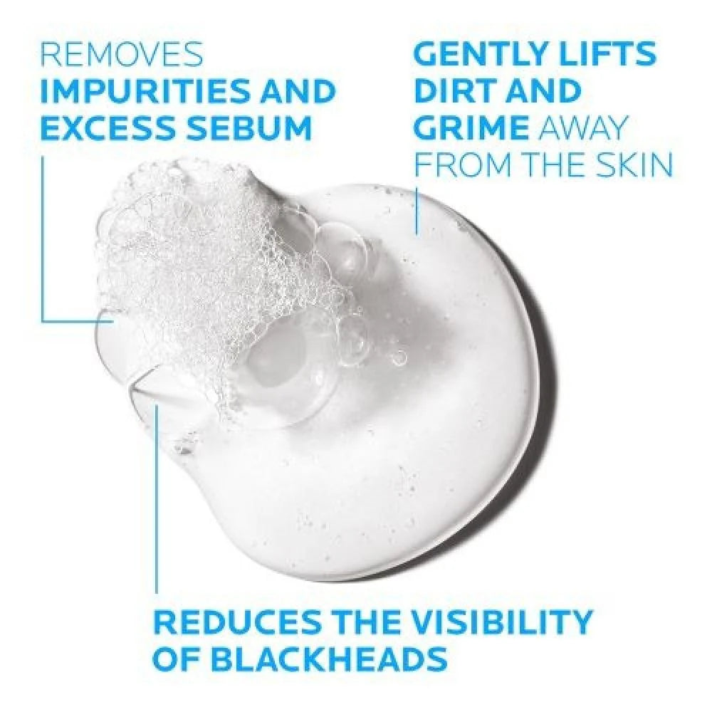 La Roche-Posay Effaclar Purifying Foaming Gel for Oily Sensitive Skin - 200ml