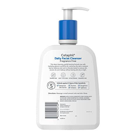 Cetaphil Oily Skin Cleanser For Oily Or Combination Skin |