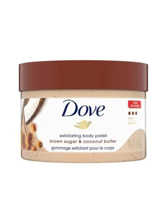Dove Crushed Cocoa Bean & Agave Extract Exfoliating Body Polish – 298g