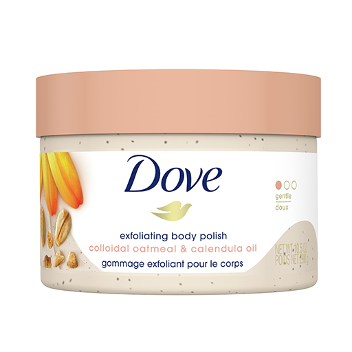 Dove Exfoliating Body Polish with Oat Milk & Calendula Oil - 298g
